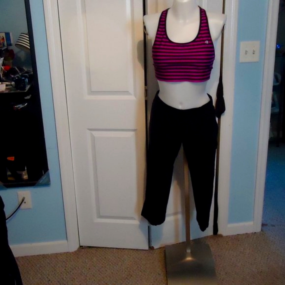 COLUMBIA Titanium Fitted Capri Size S